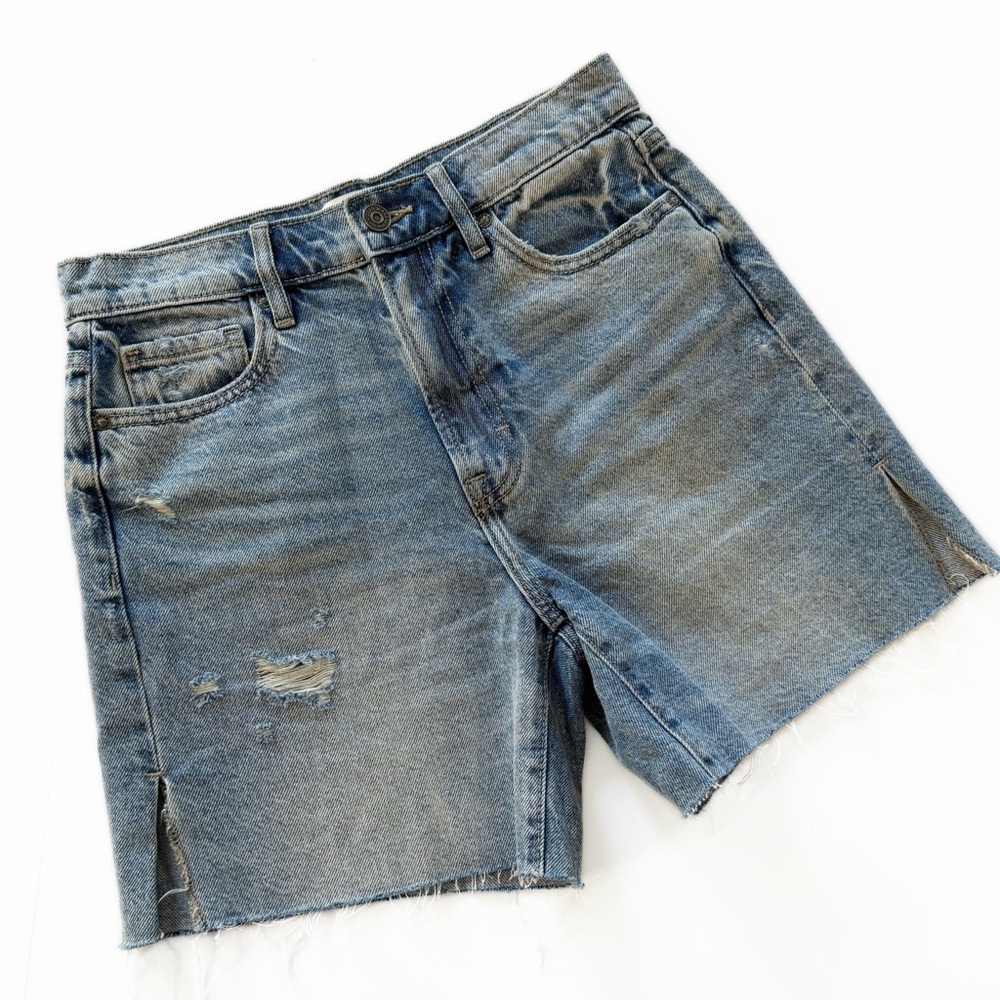 Hidden Buckle BKE Shorts Womens Small High Rise Denim